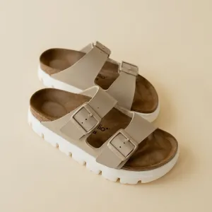 Birkenstock Arizona Chunky Birko-Flor, Sandcastle