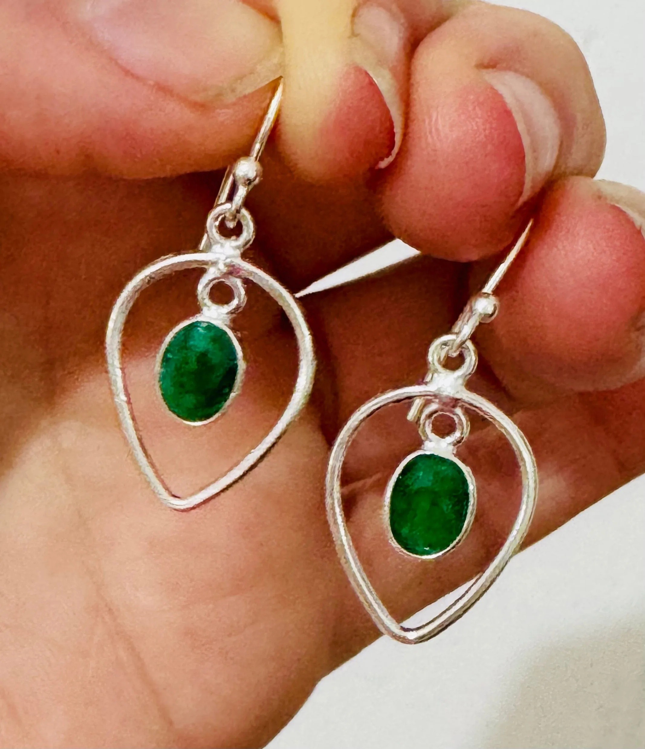 Emerald Tivaali Earrings