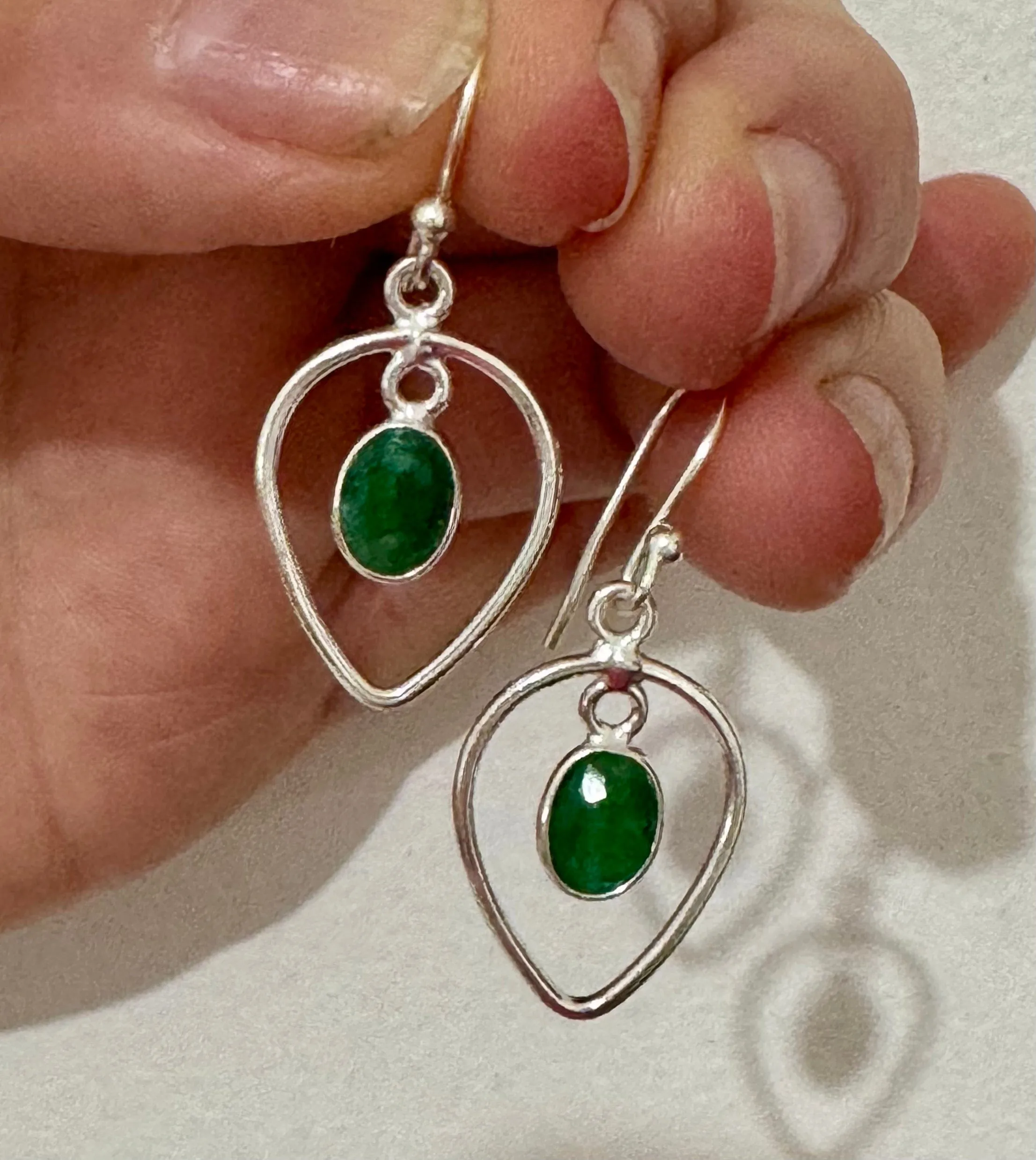 Emerald Tivaali Earrings