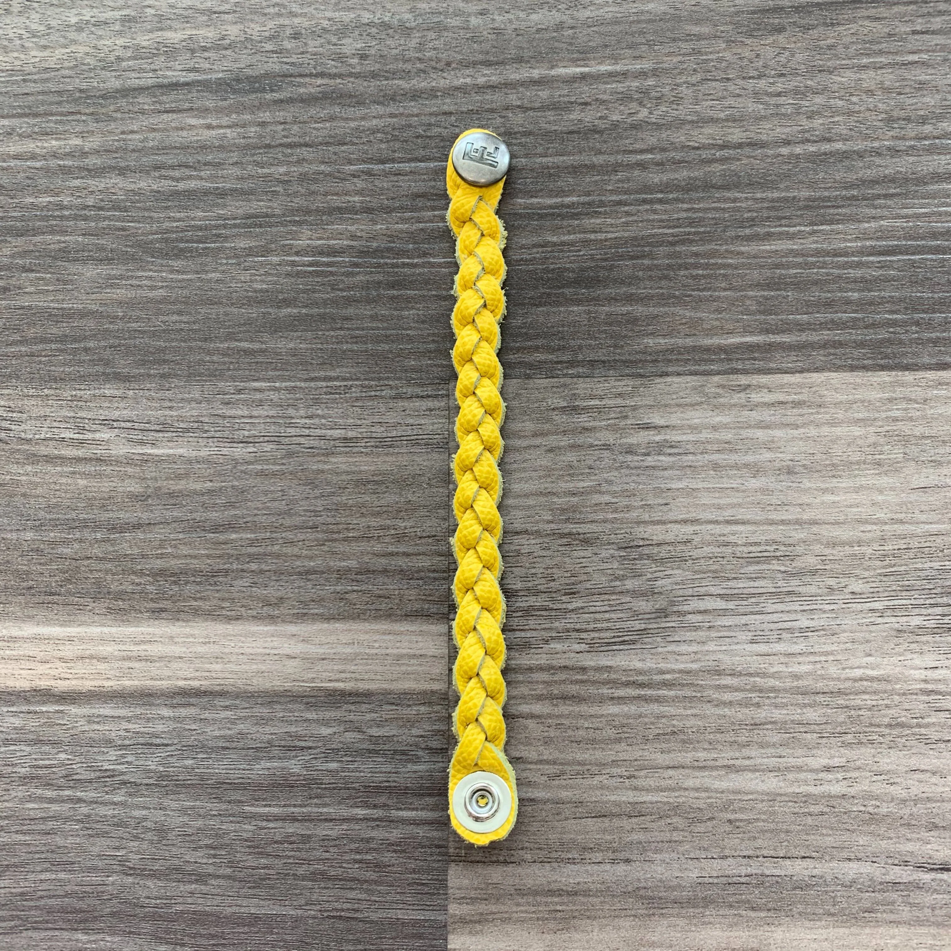 Flourish Leather Co - Kids Braided Leather Bracelet (Various Colors Available)