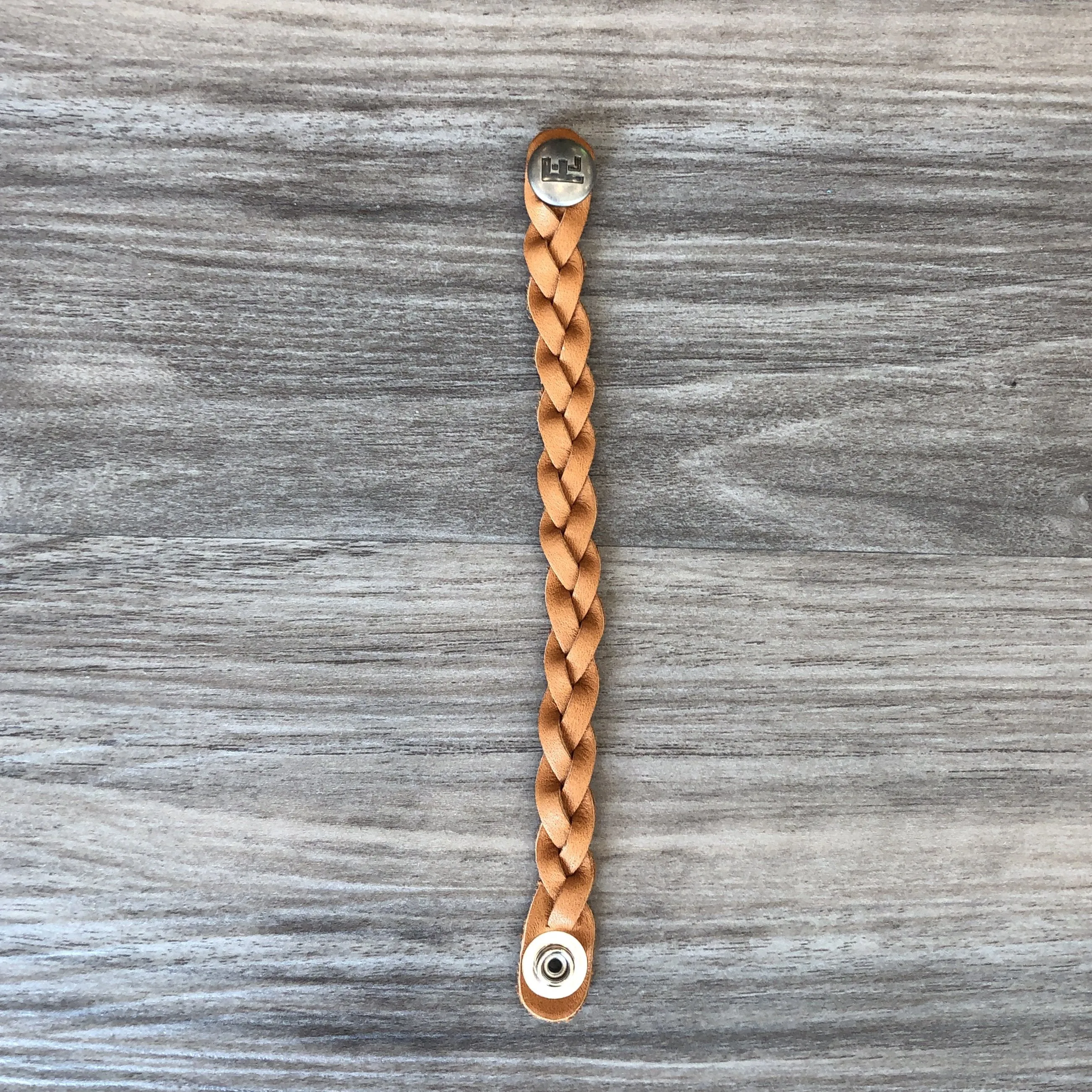 Flourish Leather Co - Kids Braided Leather Bracelet (Various Colors Available)