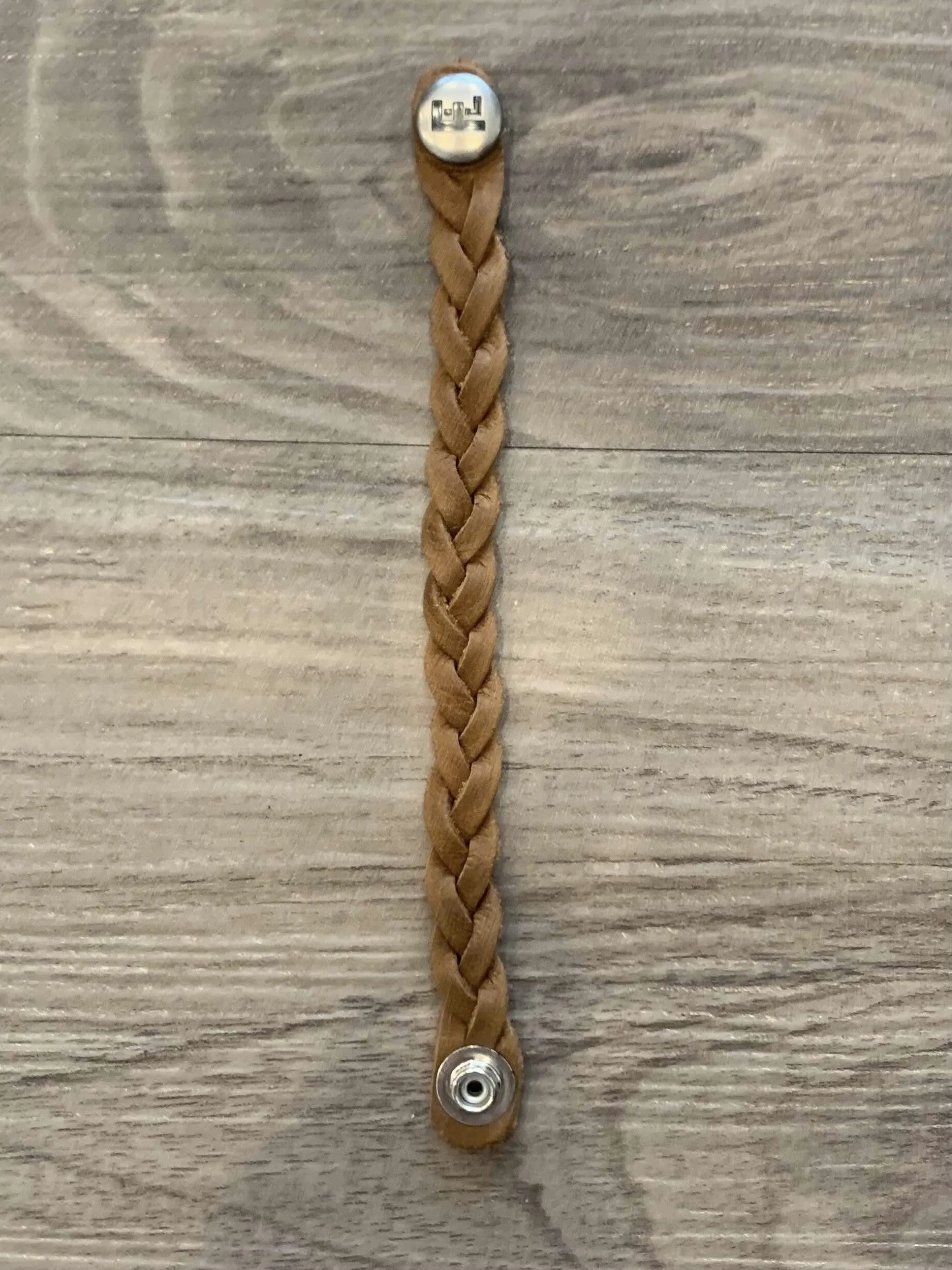 Flourish Leather Co - Kids Braided Leather Bracelet (Various Colors Available)