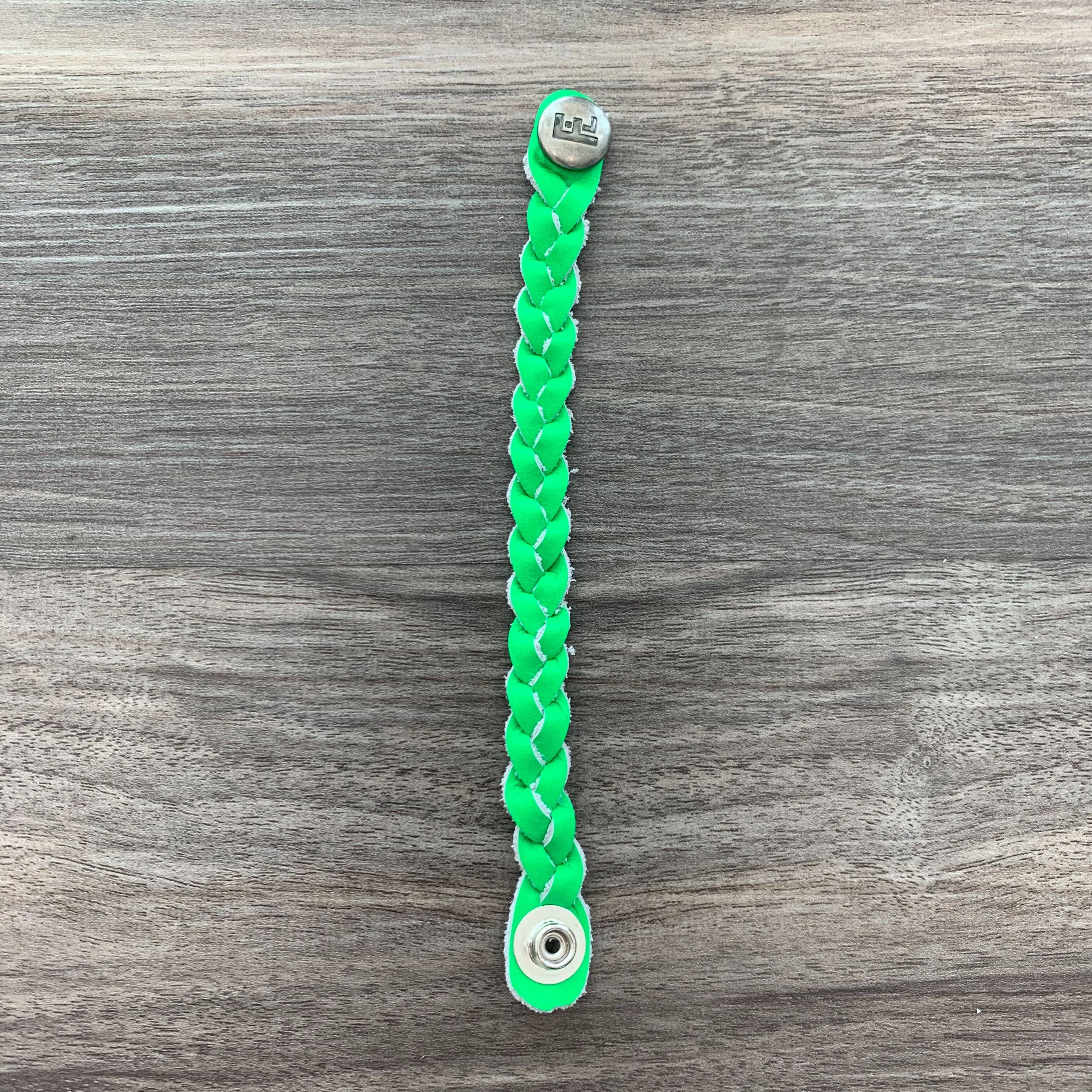 Flourish Leather Co - Kids Braided Leather Bracelet (Various Colors Available)