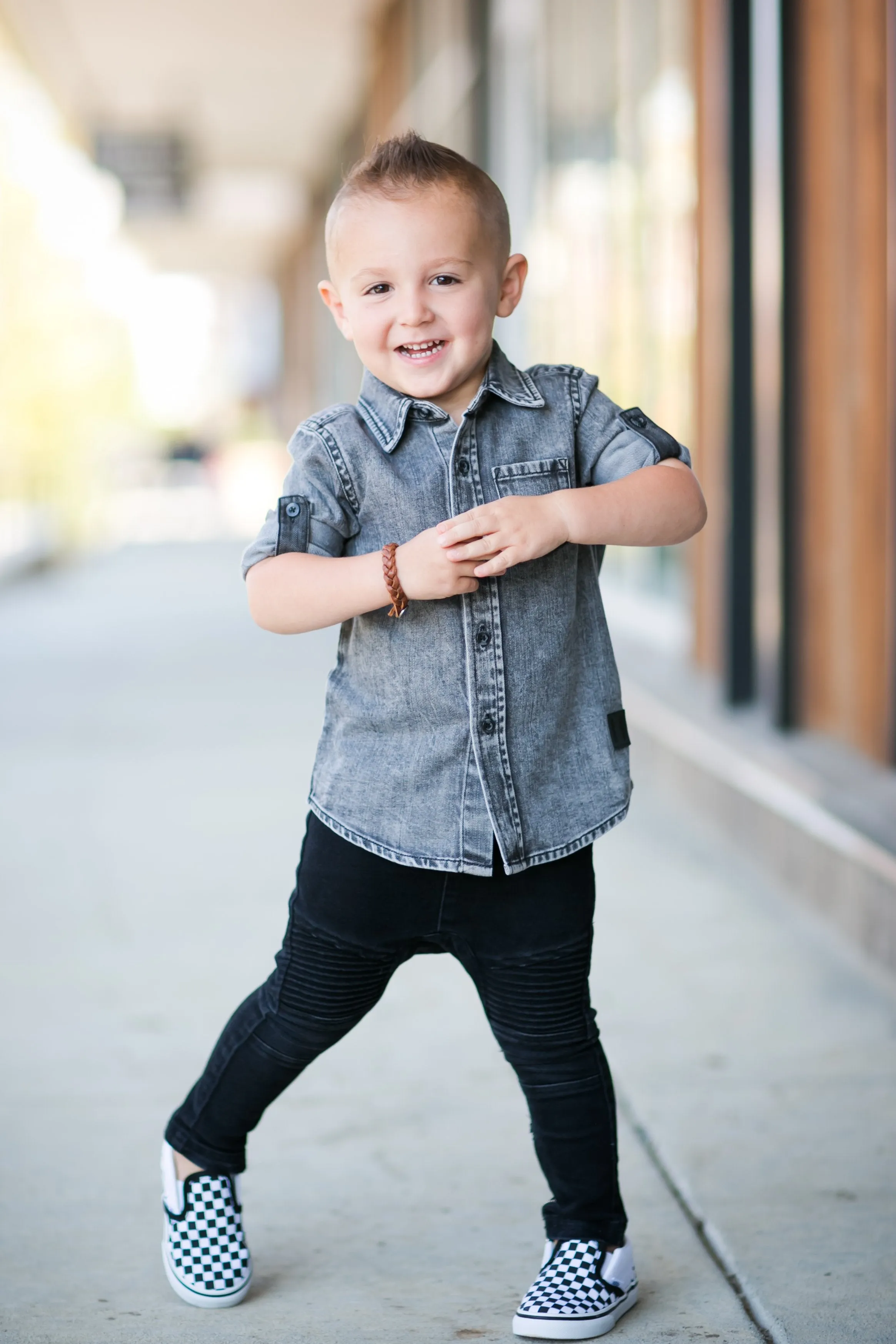 Flourish Leather Co - Kids Braided Leather Bracelet (Various Colors Available)