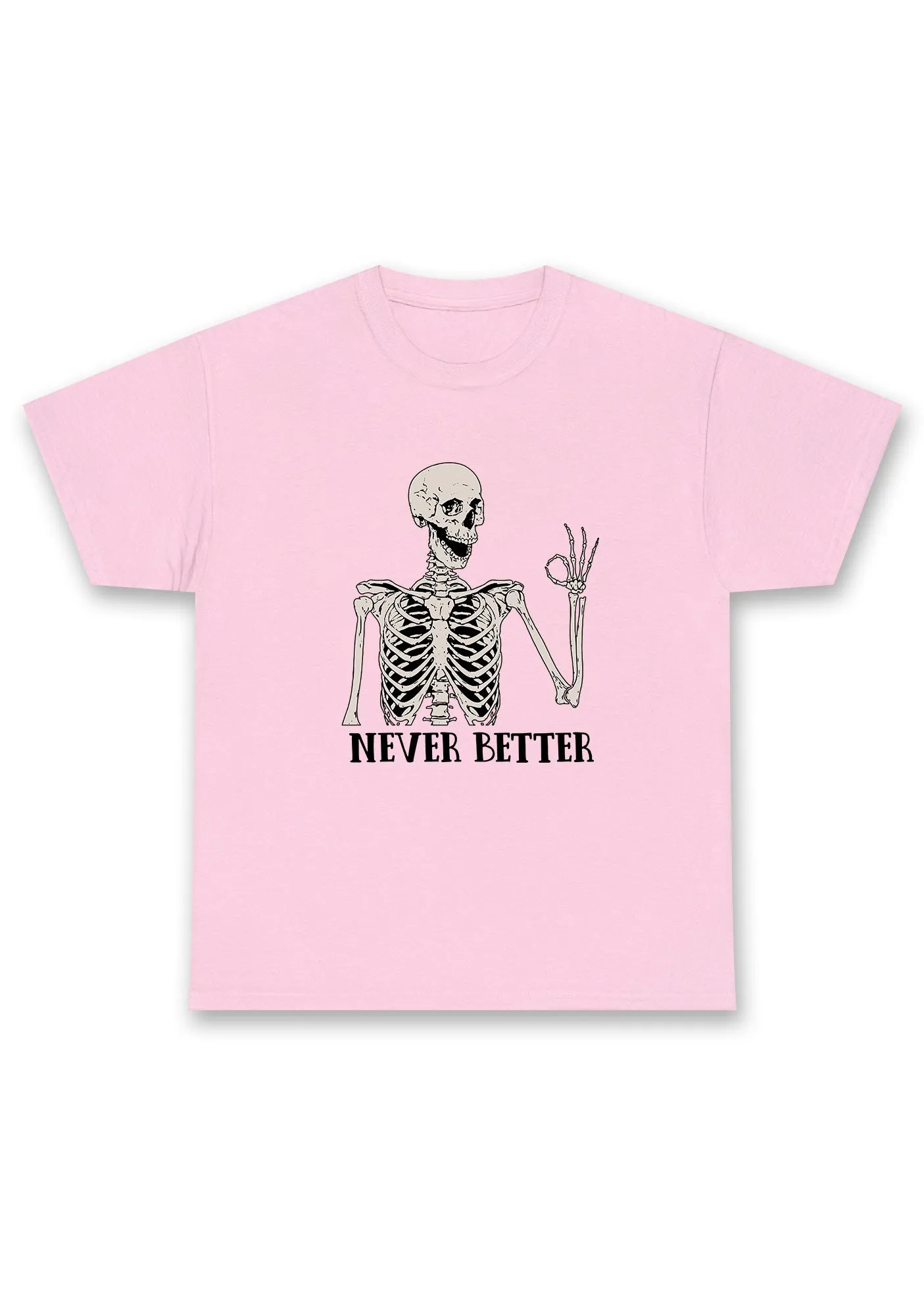 Halloween Skeletons Never Better Chunky Shirt