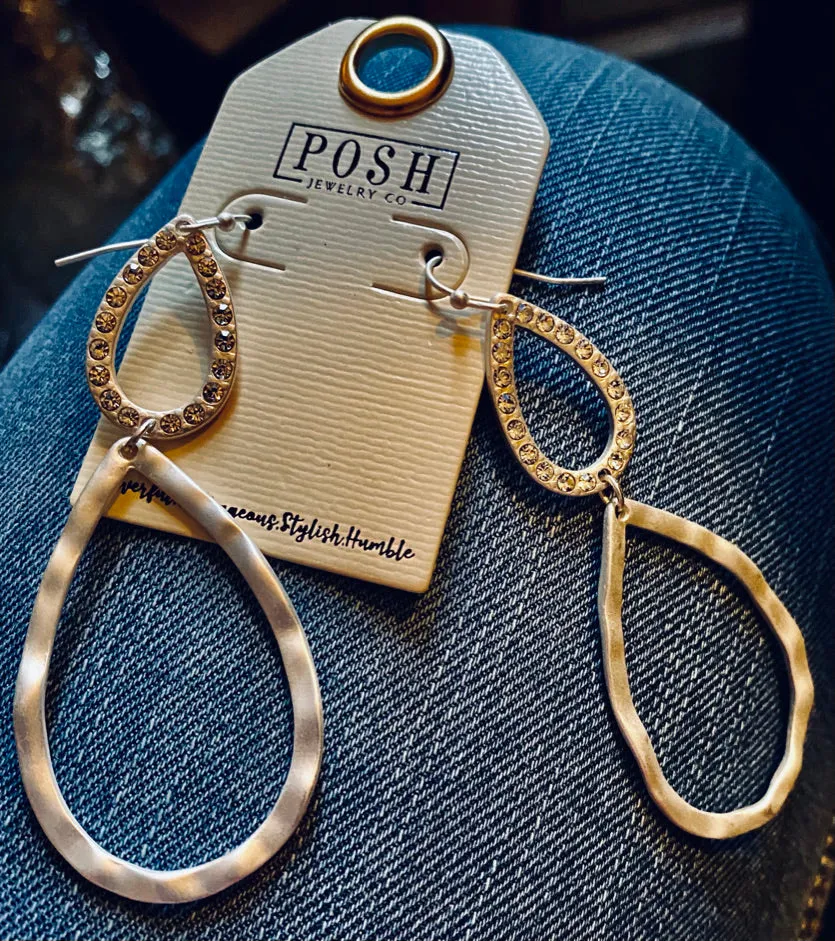 Hammered Earrings