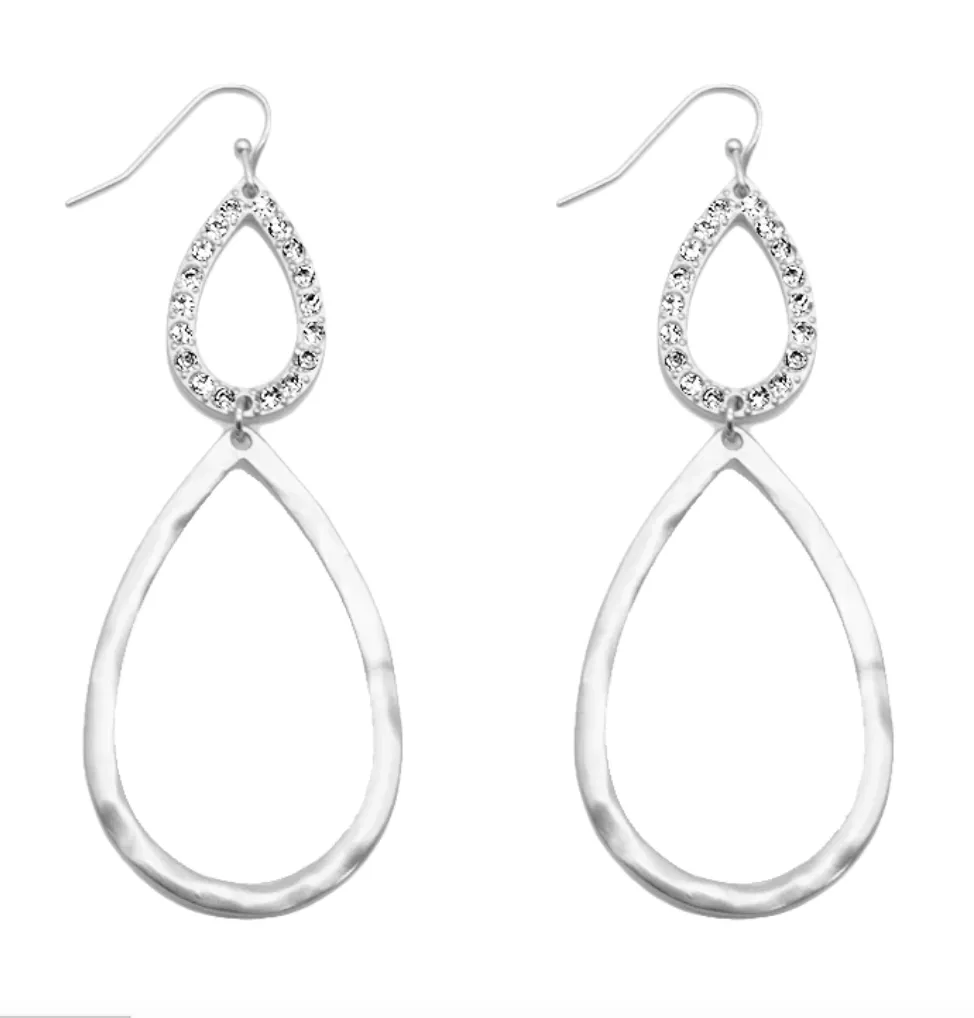 Hammered Earrings