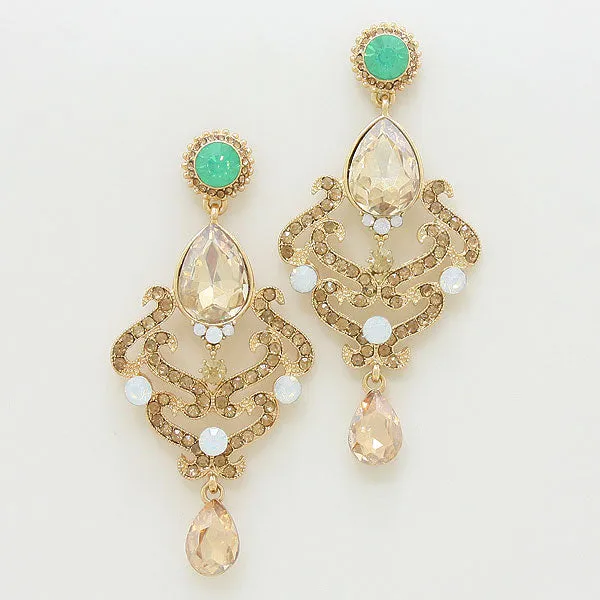 iLLASPARKZ Arabic Curli-Drop Earrings