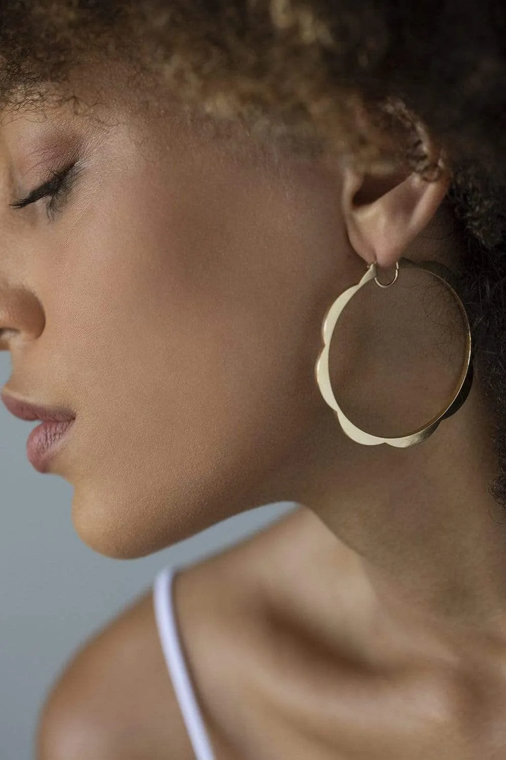 Jumbo Triplet Hoop Earrings