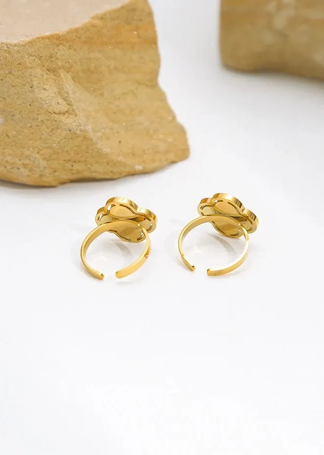 Minimalist Terra Flora Ring