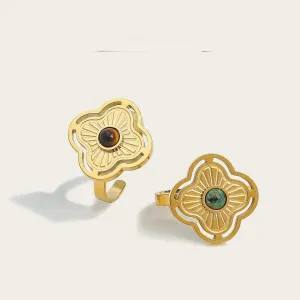 Minimalist Terra Flora Ring