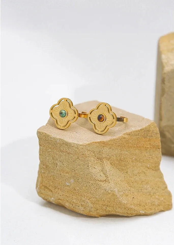 Minimalist Terra Flora Ring