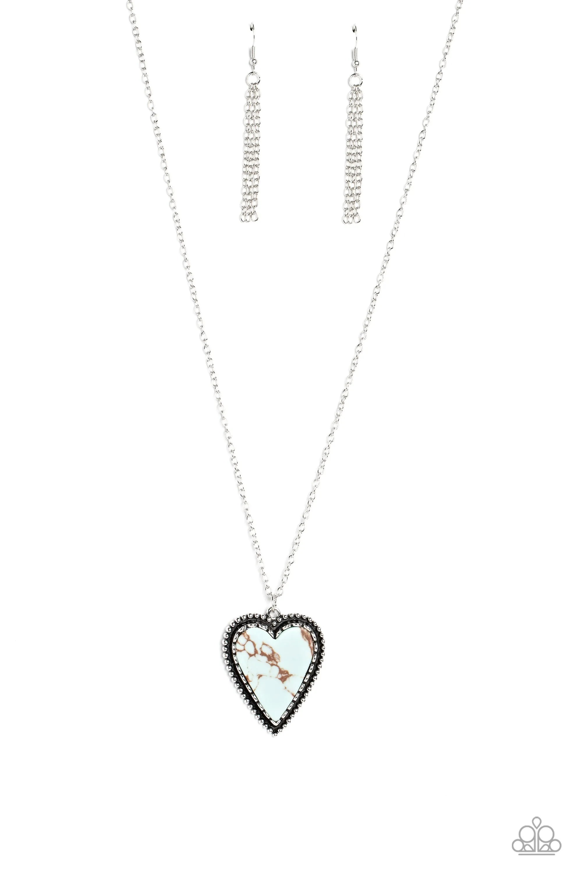 Necklaces Stony Summer - Blue VDAY V171