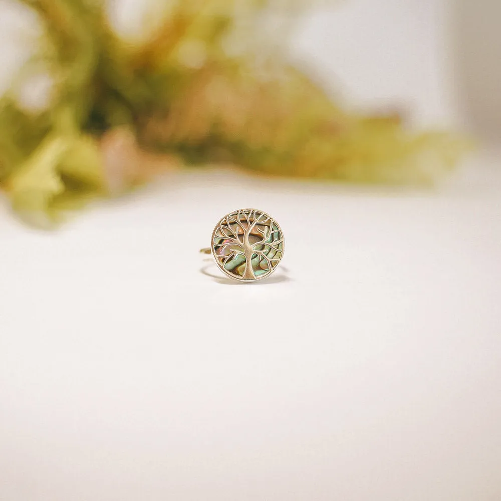 Spirit Tree Sterling Silver Ring