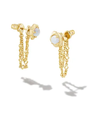 Susie Gold Ear Jacket Earrings
