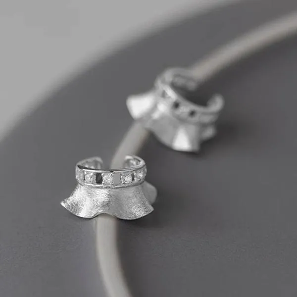 Unique  Skirt Design Ear cuff - One piece