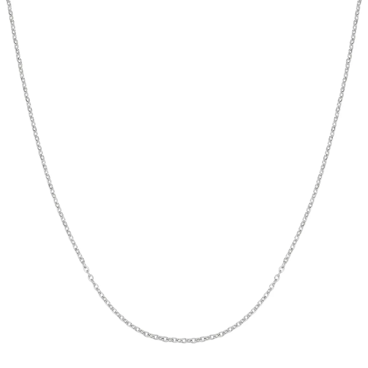Unisex Cable Chain Necklace Gold