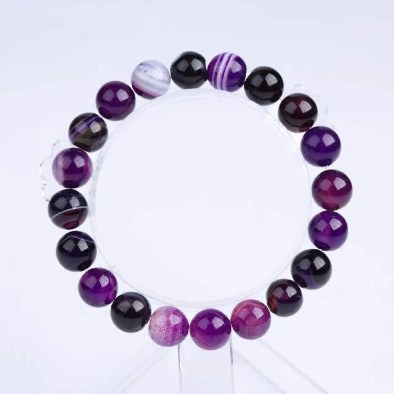 Violet Agate Nature Wonder Bracelet