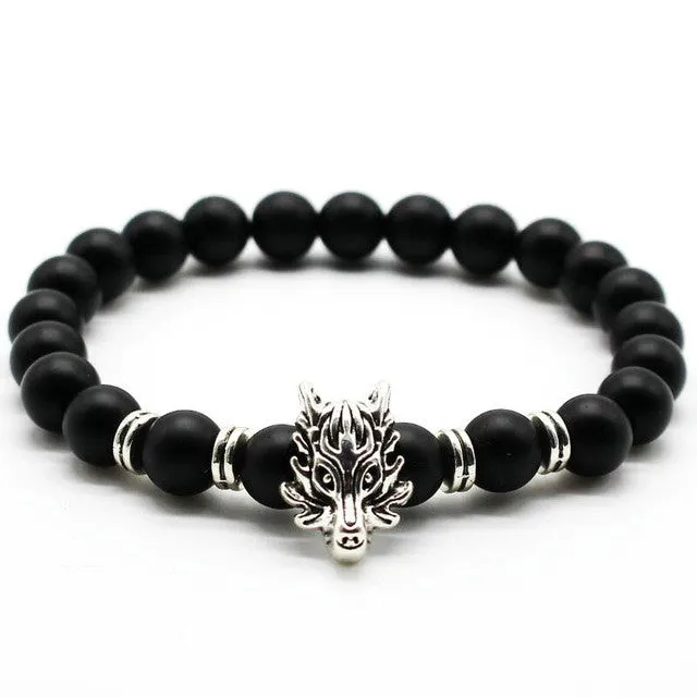 Wolf Head Bracelet