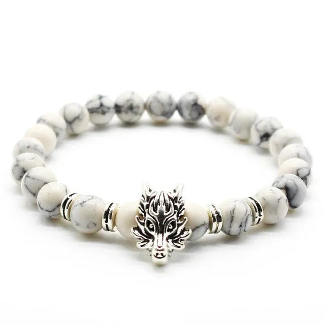 Wolf Head Bracelet