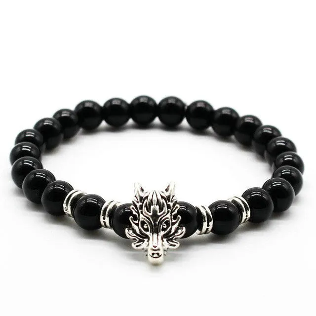 Wolf Head Bracelet