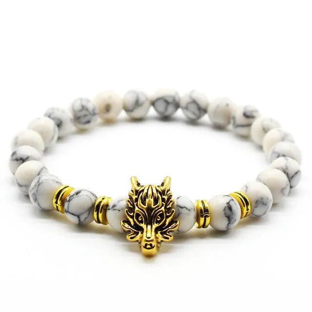Wolf Head Bracelet