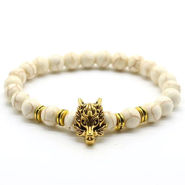Wolf Head Bracelet