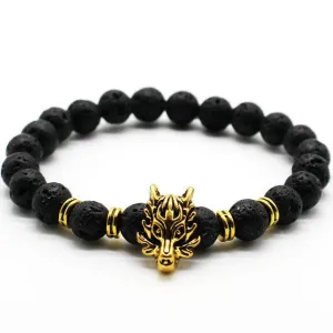 Wolf Head Bracelet