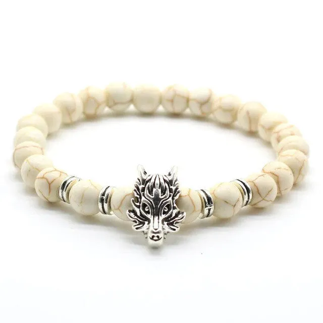 Wolf Head Bracelet