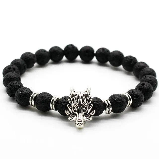 Wolf Head Bracelet