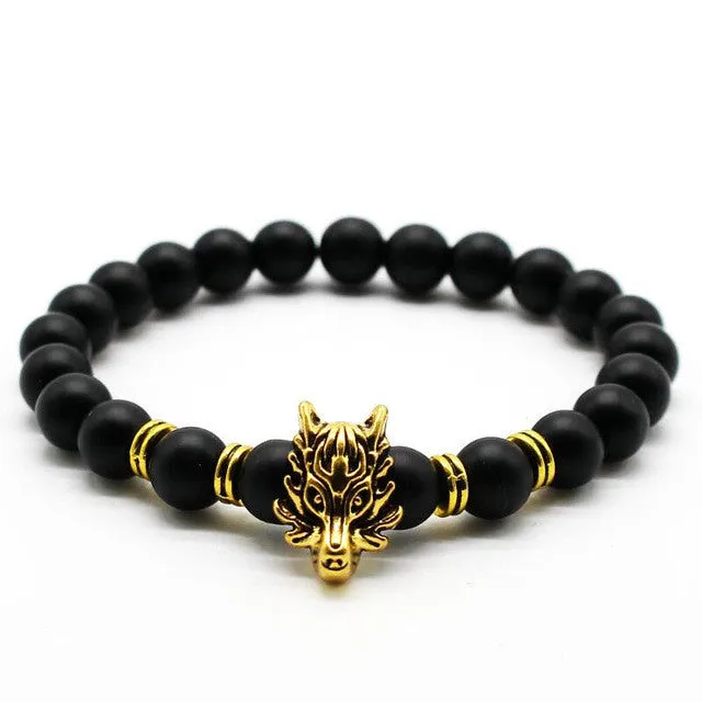 Wolf Head Bracelet